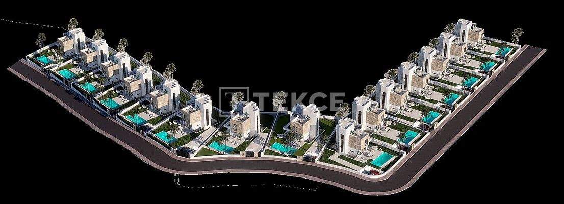 Detached Villas Close to the Golf Course in Finestrat