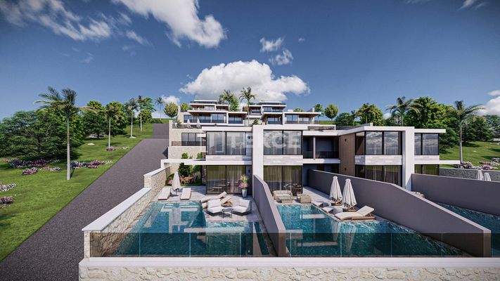 2+1, 4+1 and 5+1 Houses with Installment Options in Kaş Kalkan