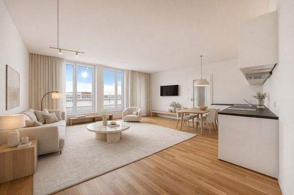 Wohnen virtuell möbliert 