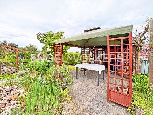 Überdachte Terrasse