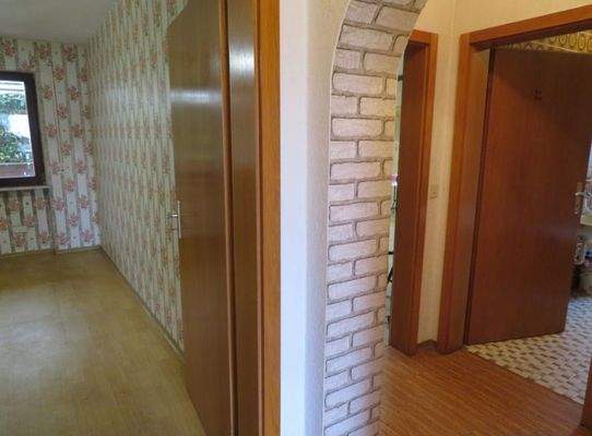 8 Erdgeschoss Diele+Blick Arbeiten