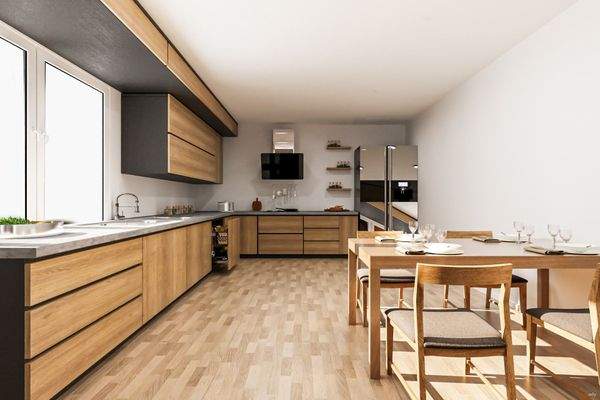 EG Küche-digitale Visualisierung 