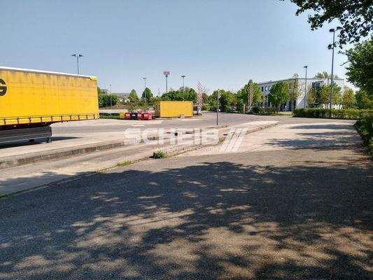 Blick Richtung Zufahrt