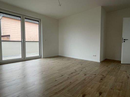 Schlafzimmer mit Balkon