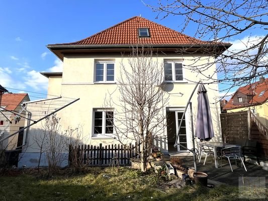 Südseite des Hauses