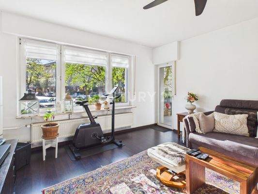 Ausgang auf den Balkon