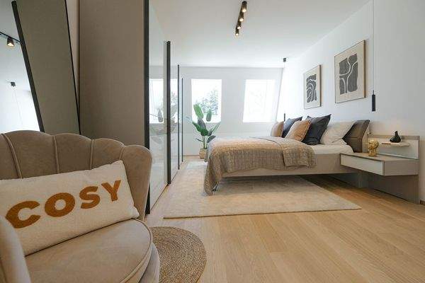 Schlafen - Musterwohnung