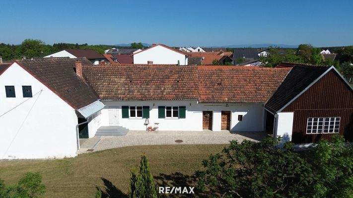 Drohnenansicht Objekt