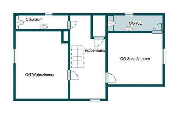 Grundriss Skizze 1.OG