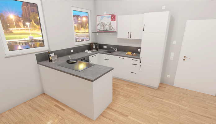 Einbauküche (Visualisierung)