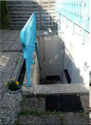 Zugang Kellerwohnung