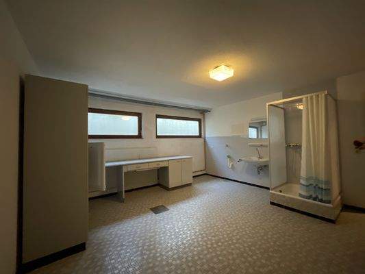 Haus 1 - Waschraum, Untergeschoss