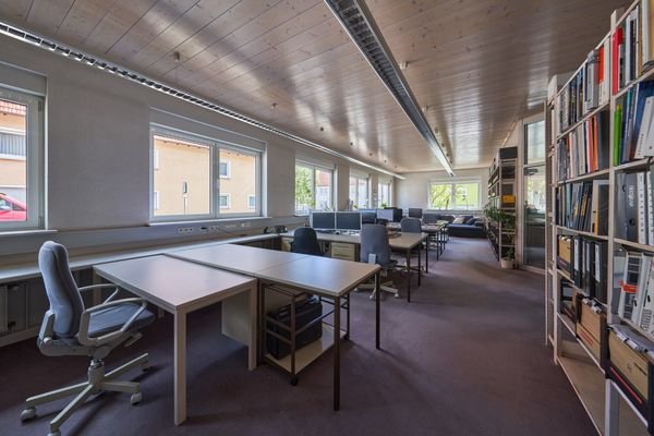 Büroräume im Erdgeschoss
