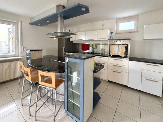 Einfache Einbauküche