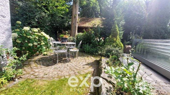 Sitzplatz im Garten