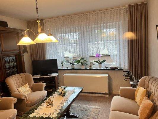 Wohnzimmer Obergeschoss-Wohnung