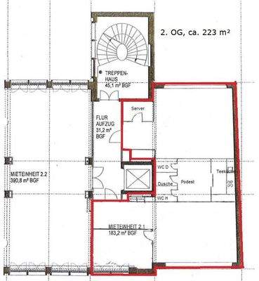 Grundriss 2 OG Z 11a