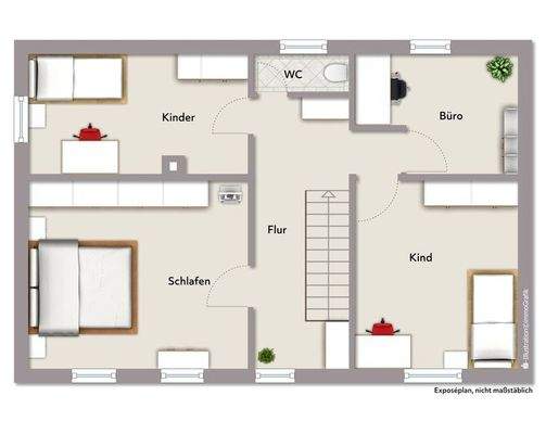 Grundriss Dachgeschoss Altbau