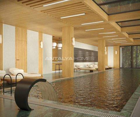 Flats with Rich Social Amenities near the Beach in Alanya