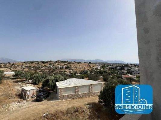 Kreta, Pitsidia: Rohbau - Unfertiges Haus in herrlicher Lage zu verkaufen