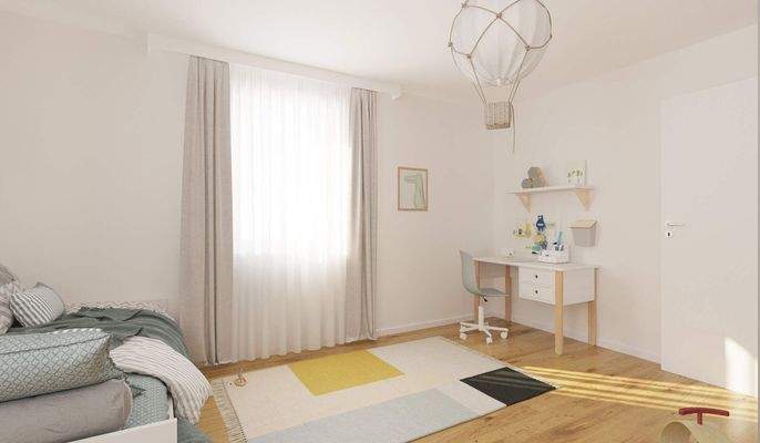 Ein weiteres Kinderzimmer zum Spielen und Toben