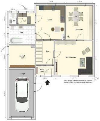 Grundriss Erdgeschoss