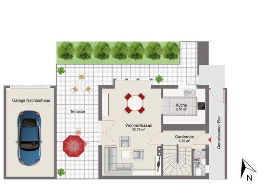 Grundriss Erdgeschoss