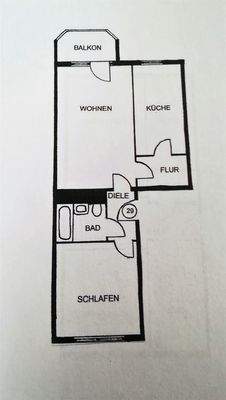 GR. 2 Raum mit Balkon