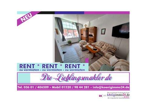 Mühlhausen/Thüringen Wohnungen, Mühlhausen/Thüringen Wohnung mieten