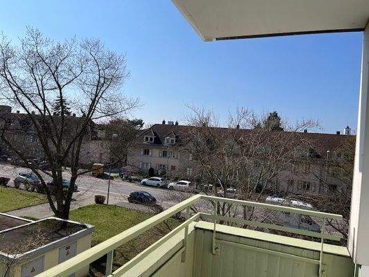 seitlicher Blick zu den "grünen Höfen"