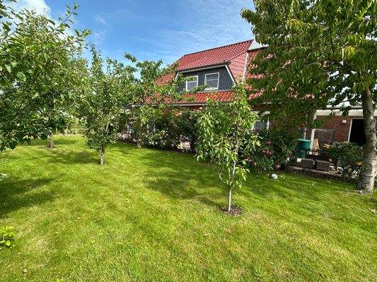 Sicht aus dem Garten