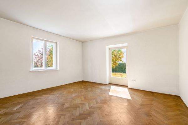 Historisches Fischgrätparkett