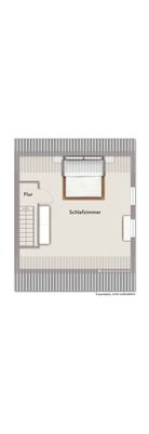 Grundriss Dachgeschoss