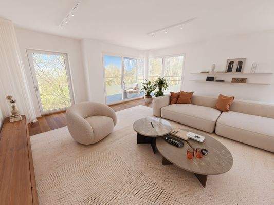 Beispielmöblierung - Wohnzimmer