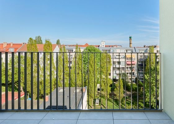 Ausblick Hinterhof