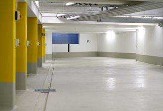 Tiefgaragenfahrt