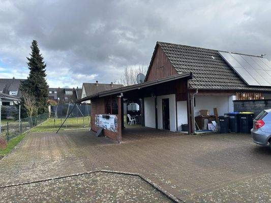 Garten und Gartenhaus