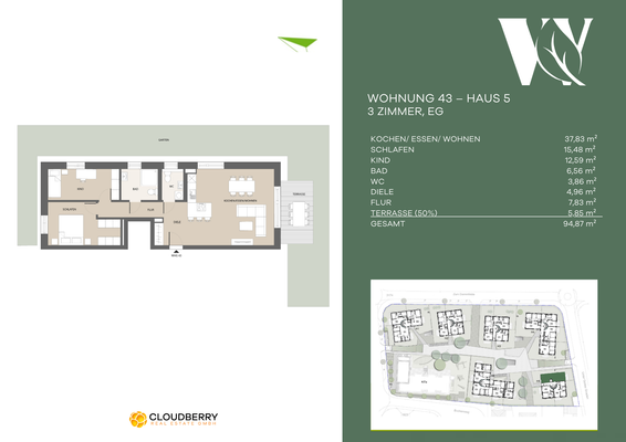 WIDOliving - Grundriss WE 43