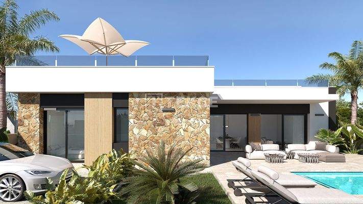 Stylish Villas with Pool and Roof Terrace in Ciudad Quesada
