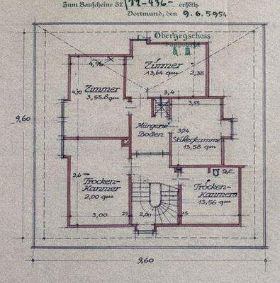 Grundriss Dachgeschoss