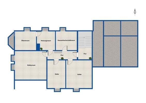 Grundriss Keller