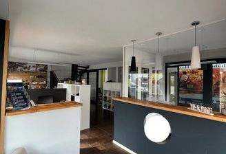 Eingangsbereich OG und Großraumbüro