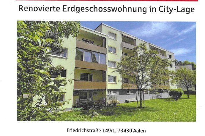 3-Zimmer-Wohnung mit EBK in Aalen