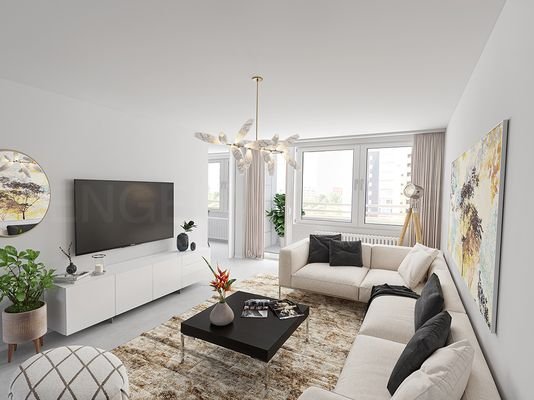 Wohnzimmer (Visualisierungsbild)