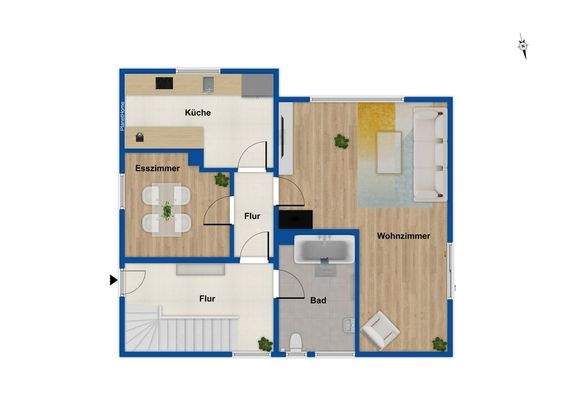 Grundriss Erdgeschoss