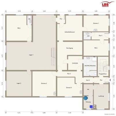 Grundriss Erdgeschoss