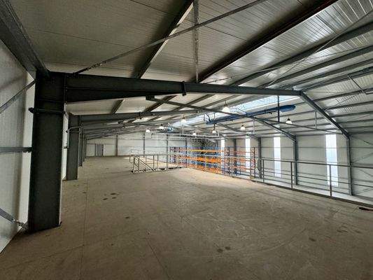 Blick vom Zwischengeschoss