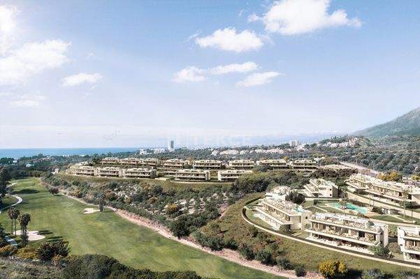 Newly-Built Duplex Apartments in Marbella near a Golf Course
