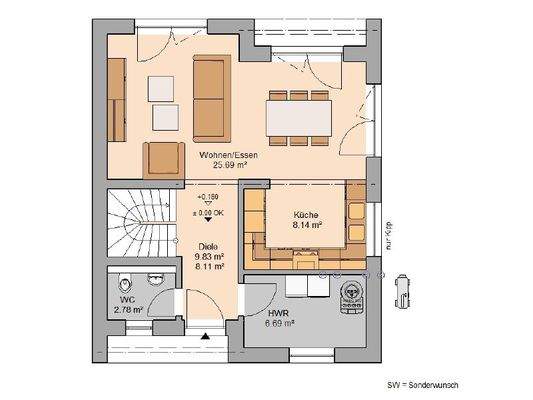 Grundriss Erdgeschoss