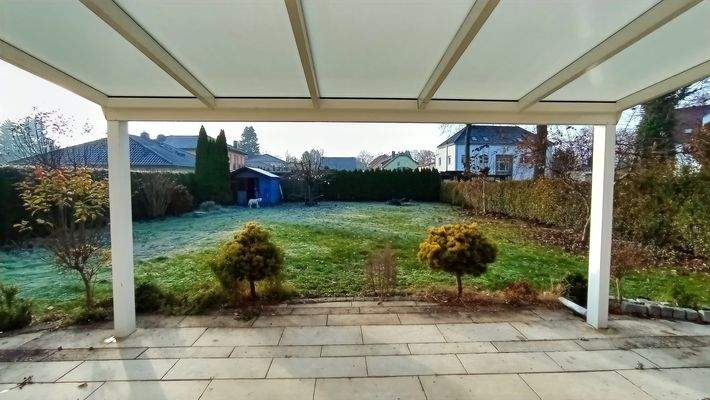 Blick von der Terrasse